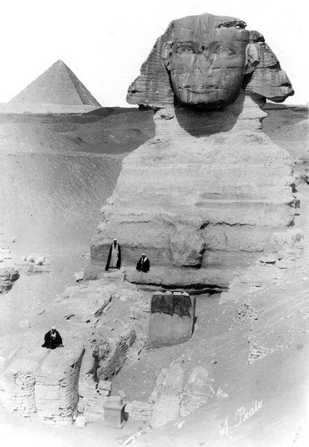 Giza-esfinge - fotos de Egipto