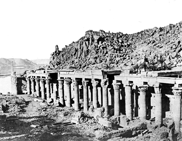 Templo-Philae-columnas - fotos de Egipto