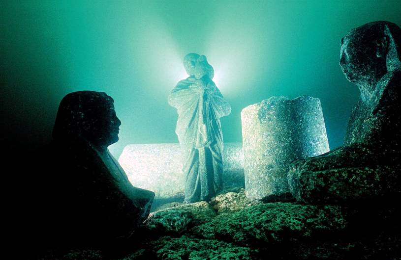 Tesoros sumergidos de Egipto 11