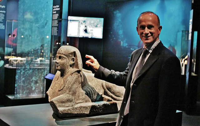 Tesoros sumergidos de Egipto Goddio